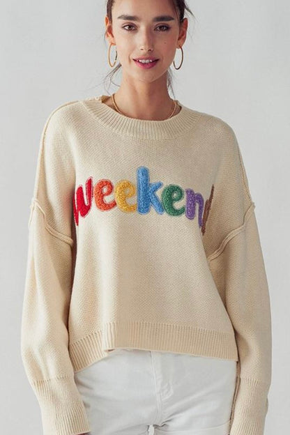 THE WEEKEND SWEATER